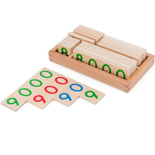 Wooden Montessori material Mathematics teaching aids