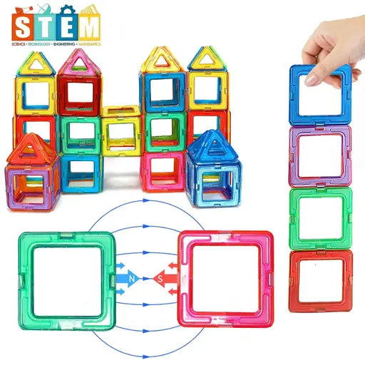 Manyetik Yapı Blokları Seti