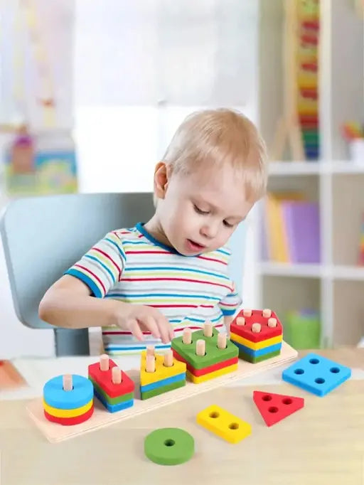 Montessori Ahşap Bloklar