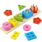 Montessori Ahşap Bloklar