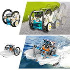 13’ü 1 Arada Güneş Enerjili Robot STEM Kendin Yap Seti