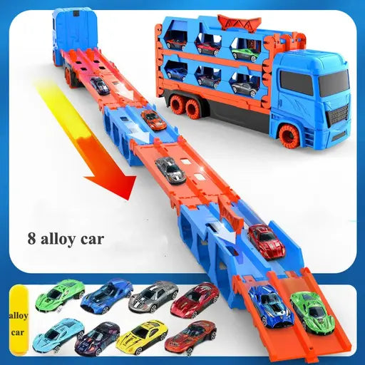 Katlanabilir Yarış Pisti Özellikli Araba Taşıyıcı Tır