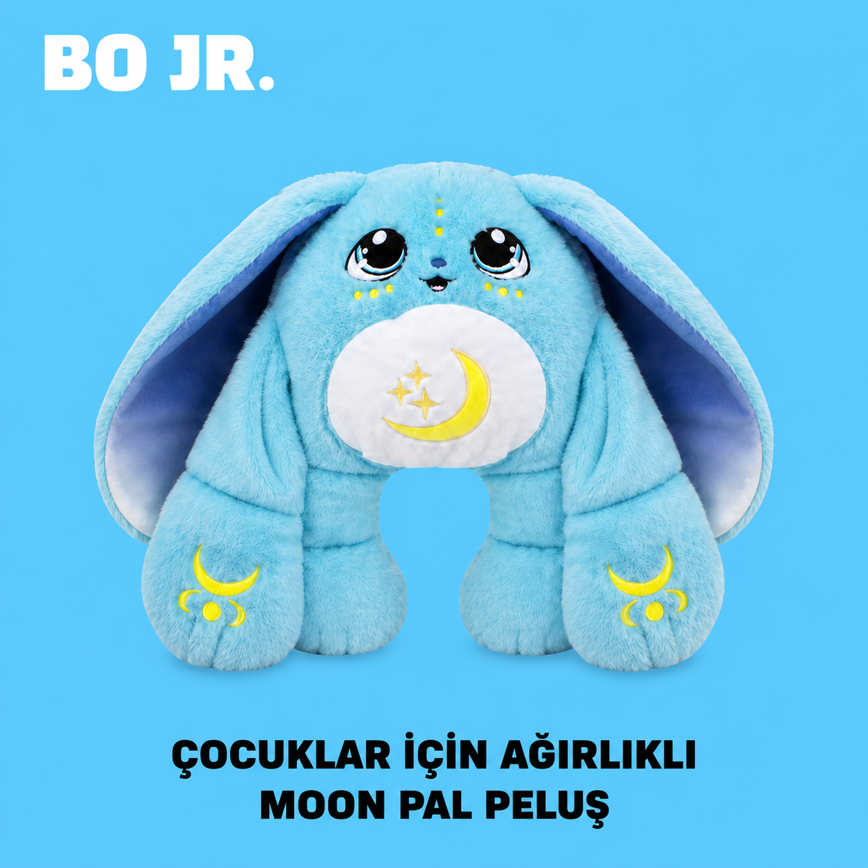 Çocuklar İçin Ağırlıklı Moon Pal Peluş BO JR.