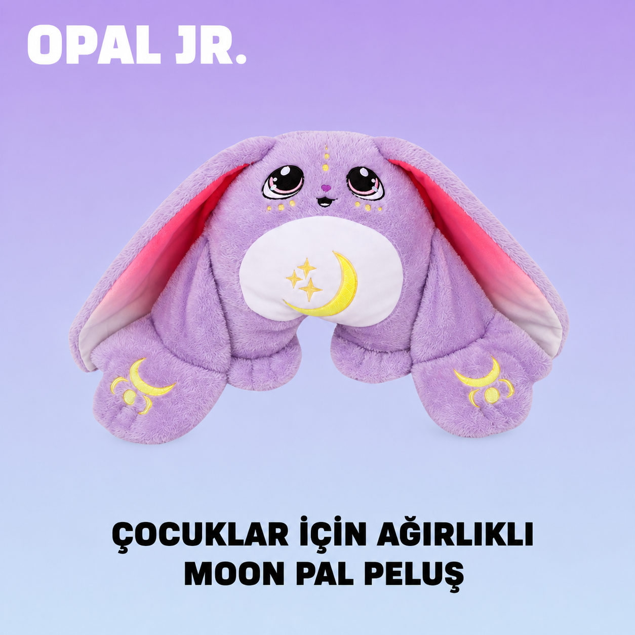 Çocuklar İçin Ağırlıklı Moon Pal Peluş OPAL JR.
