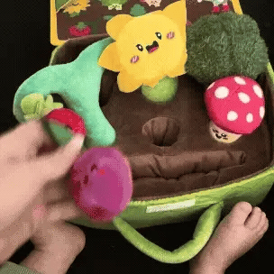 İlk Peluş Sebze Bahçem Oyun Seti