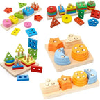 Montessori Ahşap Bloklar