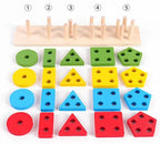 Montessori Ahşap Bloklar