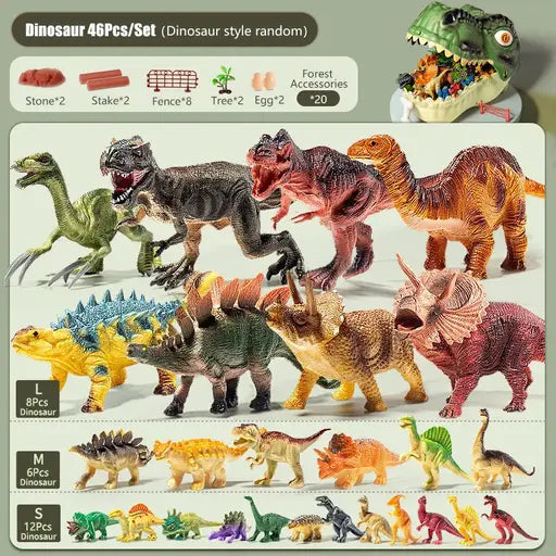 Gerçekçi Dinozor Oyuncak Seti